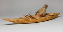 Vintage Hunter in Skin Kayak, Yup'ik Culture