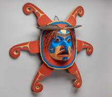 Bella Coola Style Sun Mask by Gene Brabant, Cree First Nation
