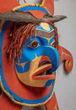 Bella Coola Style Sun Mask by Gene Brabant, Cree First Nation