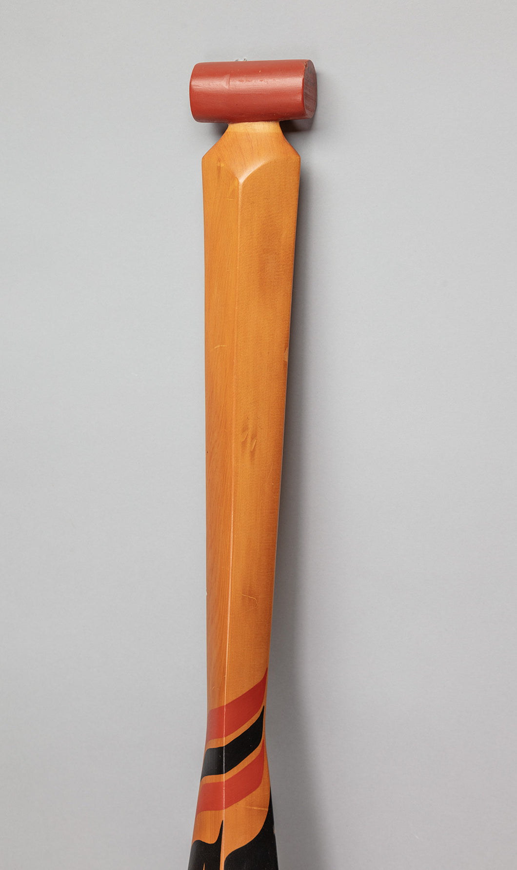 Tsimshian Style Paddle depicting Raven by Cathy Schick – Quintana Galleries