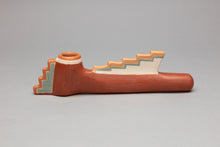 Clay Pipe by Lucy Leuppe McKelvey, Navajo