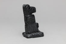 Raven And First Man Carving by Melanie Russ, Haida