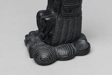 Raven And First Man Carving by Melanie Russ, Haida