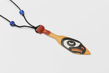 Eagle Paddle Pendant by Stephen Hunt, Kwakwaka’wakw