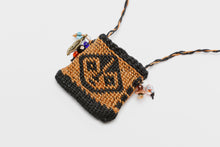 Wasco Woven Pouch Necklace by Pat Courtney Gold, Wasco