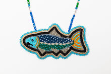 Salmon Pendant by Maynard White Owl Lavadour, Cayuse and Nez Perce