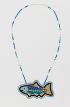 Salmon Pendant by Maynard White Owl Lavadour, Cayuse and Nez Perce