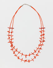 Mediterranean Coral Fetish Necklace, Zuni