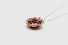 Wedding Basket Pendant by LaKota Scott, Navajo