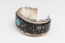 Night Sky Cuff by Alvin Yellowhorse, Navajo