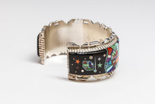 Night Sky Cuff by Alvin Yellowhorse, Navajo