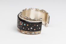 Night Sky Cuff by Alvin Yellowhorse, Navajo