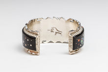 Night Sky Cuff by Alvin Yellowhorse, Navajo