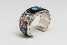 Night Sky Cuff by Alvin Yellowhorse, Navajo