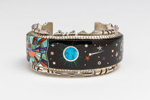 Night Sky Cuff by Alvin Yellowhorse, Navajo