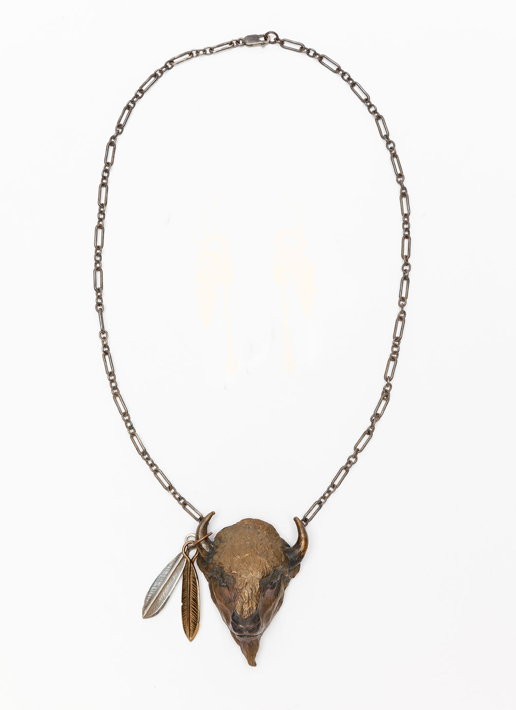 Buffalo Necklace by Brooke Stone