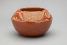 Bowl with Avanyo by Adelphia Martinez (1935-2022), San Ildefonso Pueblo