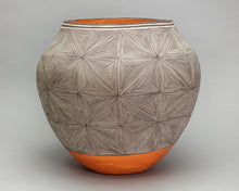 Large Bowl with Geometric Design by Eva Histia (1914-2005), Acoma Pueblo