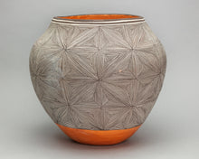 Large Bowl with Geometric Design by Eva Histia (1914-2005), Acoma Pueblo