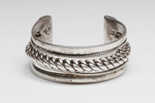 Twisted Row Bracelet, Navajo