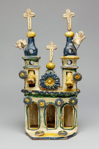 Vintage Church Sculpture, Guerrero