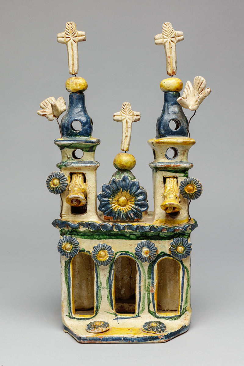 Vintage Church Sculpture, Guerrero