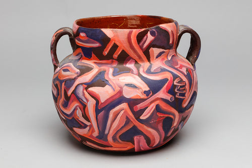 Comitl de Venado (Committee of Deer) Vessel by Fabian Sanchez Calderón, Nueva León