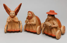 Rolling Nativity Figures by Elias Anguiano Estrada (1958-2020), Jalisco