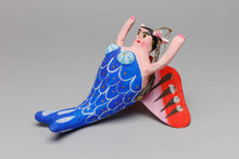 Papier Mache Mermaid Ornament, Mexico