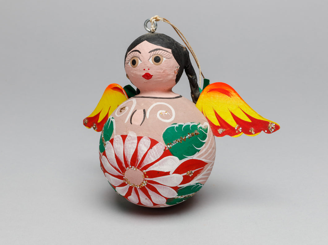 Papier Mache Angel Ornament, Mexico