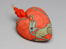 Papier Mache Corazon (Heart) Ornament, Mexico
