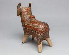 Candle Holder depicting a Bull, Guerrero