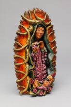 Virgen of Guadalupe with Roses by José Juan García Aguilar, Oaxaca