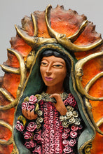 Virgen of Guadalupe with Roses by José Juan García Aguilar, Oaxaca