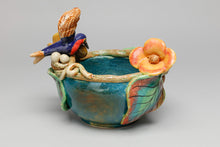 Bowl with Hummingbird and Flowers, Guanajuato