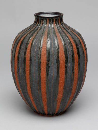 Striped Vessel by Luis Manuel Morales Gamez, Michoacan