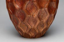 Honeycomb Copper Vessel by Roberto Castro Hernandez, Michoacan