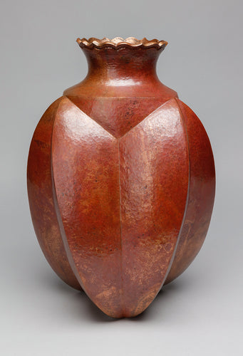 Three Sided Geometric Vessel, Michoacan