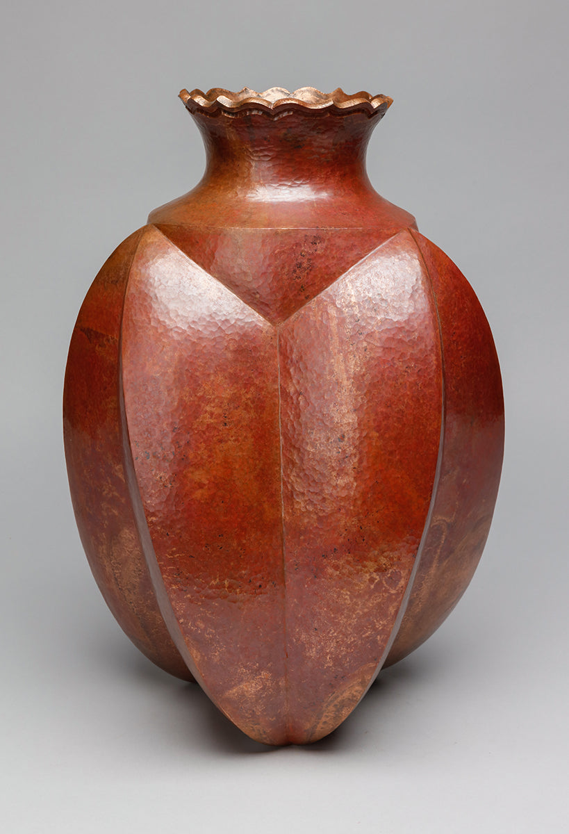 Three Sided Geometric Vessel, Michoacan