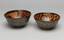 Bowls with Purhépecha Design by Luis Manuel Morales Gamez, Michoacan