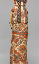 Reina Figure with Flower and Bird Designs, Guerrero
