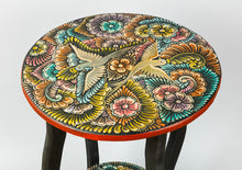 Hand Painted Folk Art Stand, Mexico
