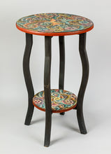 Hand Painted Folk Art Stand, Mexico