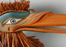 Huk Huk - Hamatsa Dance Mask by Simon Dick, Kwakwaka'wakw