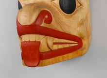 Mask depicting Bear Mother with Cub by Gerry Sheena, Salish