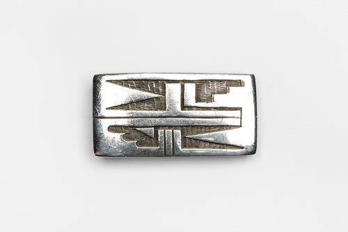 Vintage Hopi Belt Buckle, c. 1970