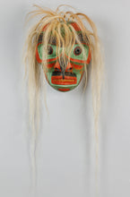 Mask depicting Bukwus (Wild Man) by Stanley C. Hunt, Kwakwaka'wakw