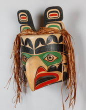 Mask depicting Thunderbird by Randy Stiglitz, Coast Salish