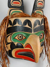Mask depicting Thunderbird by Randy Stiglitz, Coast Salish