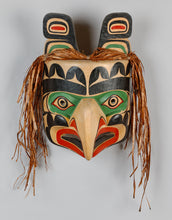 Mask depicting Thunderbird by Randy Stiglitz, Coast Salish
